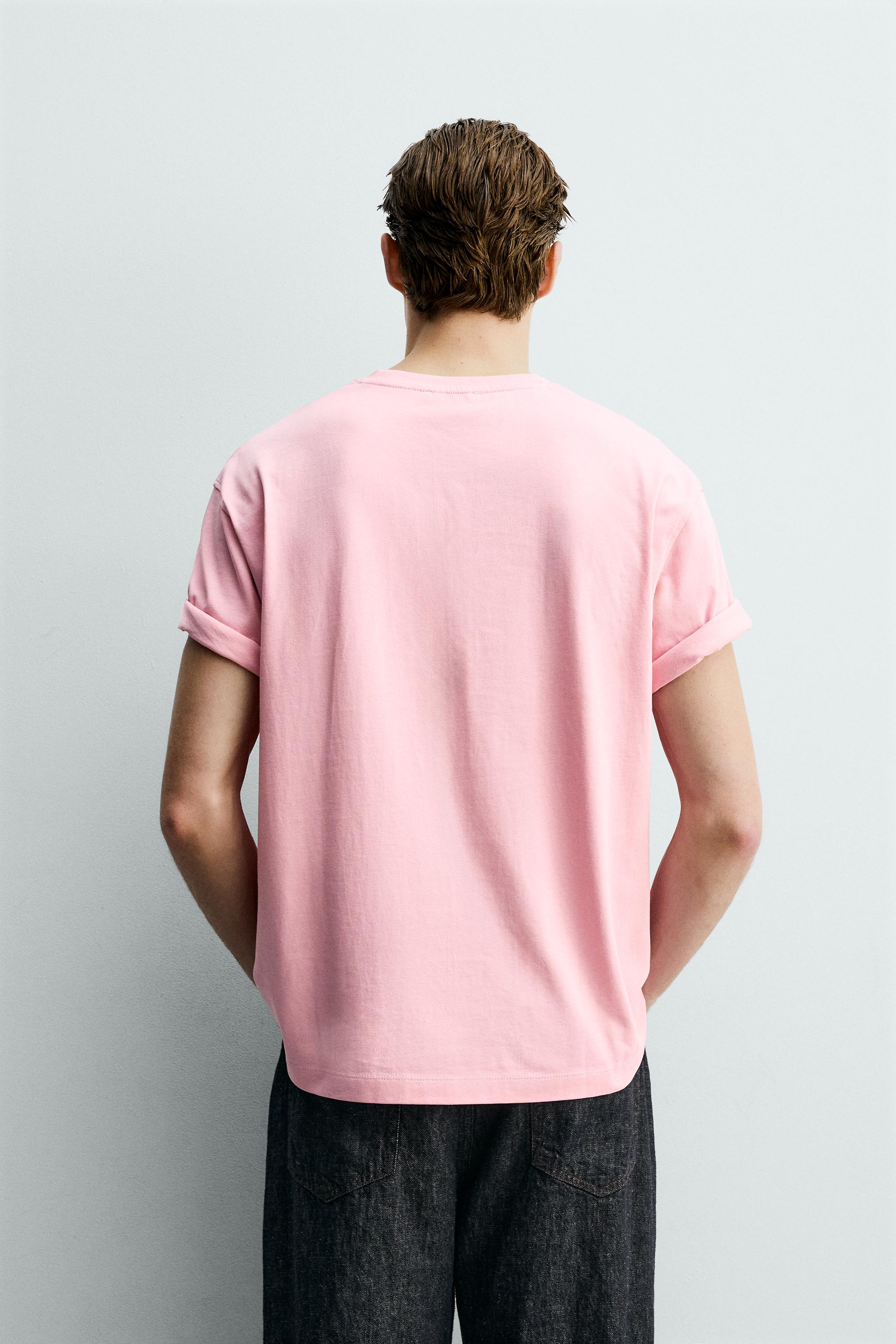 EMBROIDERED TEXT T-SHIRT